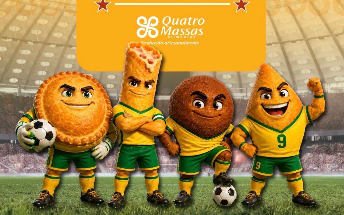 Copa do Mundo: como aumentar as vendas do seu comércio com salgados prontos da Quatro Massas